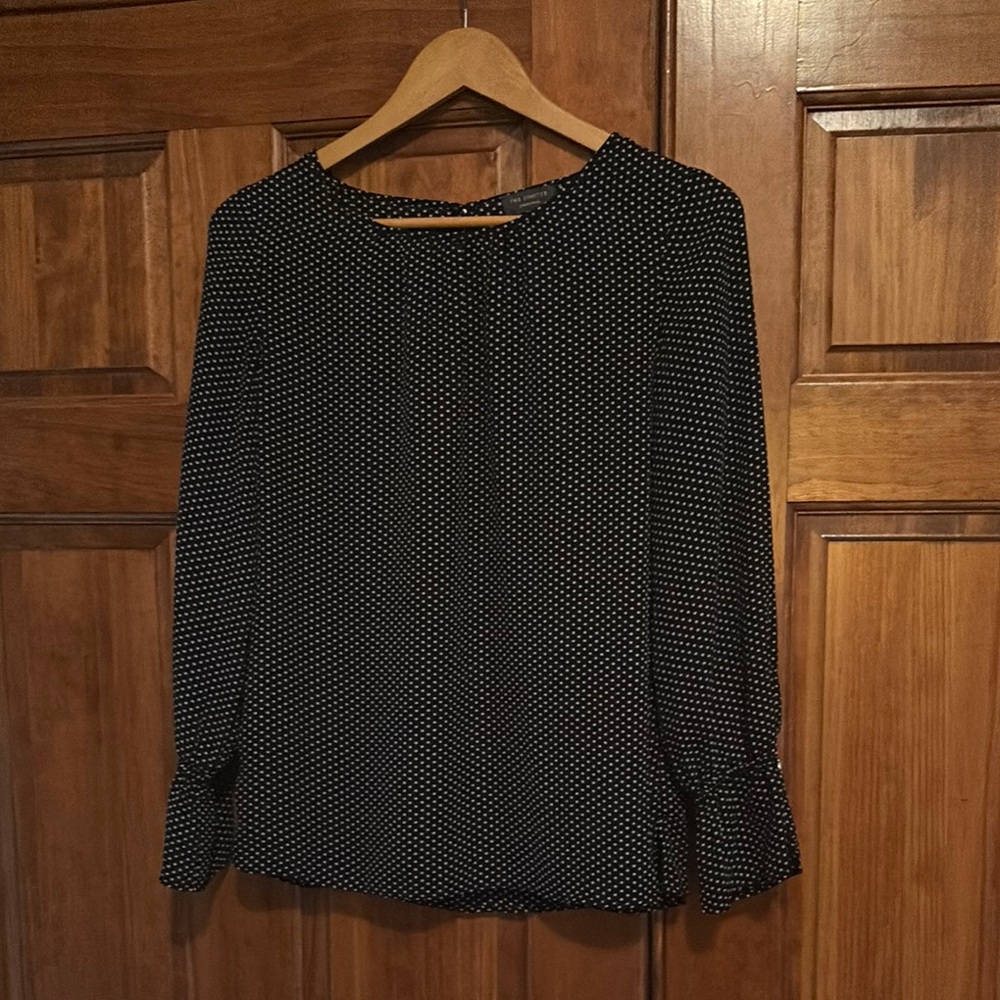 The Limited Black 3/4 Sleeve Blouse